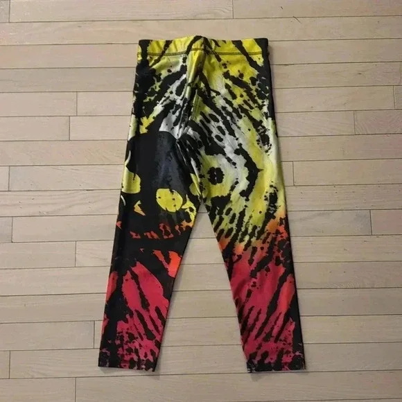 SOULCYCLE Zara Terez Pants Explosion Fitted Fitness Tights Size Large - Picture 2 of 3